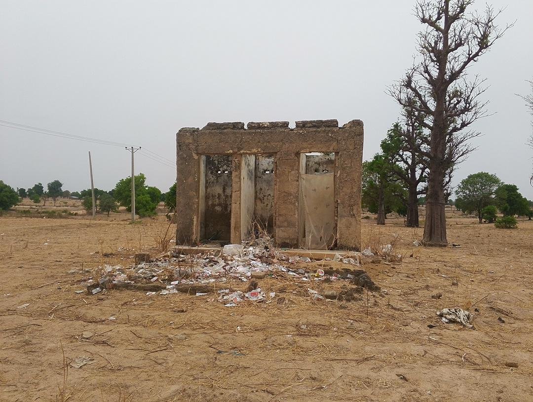 Kwamarawa toilets (PHOTO CREDIT: Mariya Shuaibu Suleiman) 