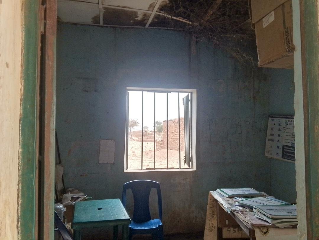 Inside view of Bum Bum PHC only consulting room (PHOTO CREDIT: Mariya Shuaibu Suleiman) 