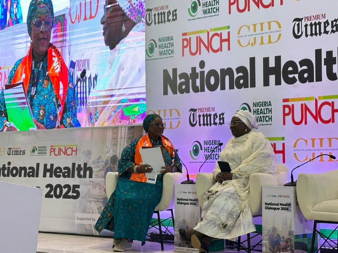 Ongoing chat with Hadiza Balarabe ,the Deputy Governor of Kaduna State, moderated by Moji Makanjuola, on the state of healthcare in Kaduna State