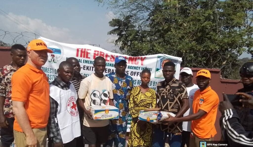 NEMA distributes relief materials to Ondo flood victims