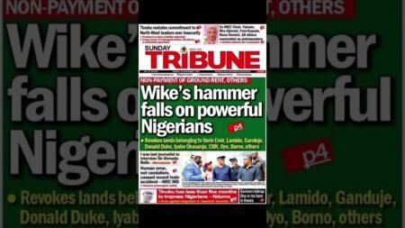 #FrontPage News Update –  Sunday November 30th, 2025  #2025 #news #headlines #Nigeria  #sports