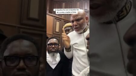 Nnamdi kanu: Injustice for one is injustice for all. #nigerianews #nnamdikanu #breakingnewsnigeria