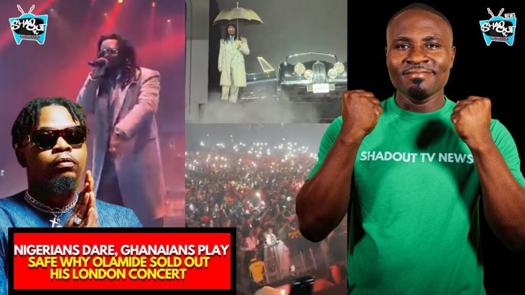 Nigerians Dare, Ghanaians Play Safe Why Olamide Packed Out London Not Shatta Wale Sarkodie Stonebwoy