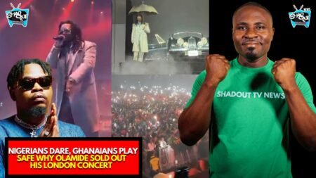 Nigerians Dare, Ghanaians Play Safe Why Olamide Packed Out London Not Shatta Wale Sarkodie Stonebwoy