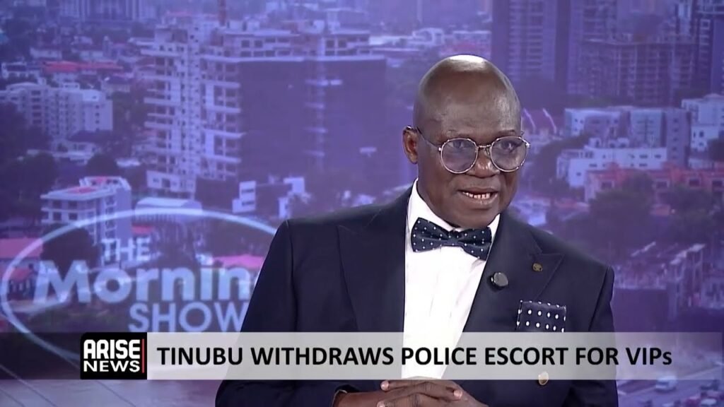 The Morning Show: Tinubu Withdraws Police Escort for VIPs