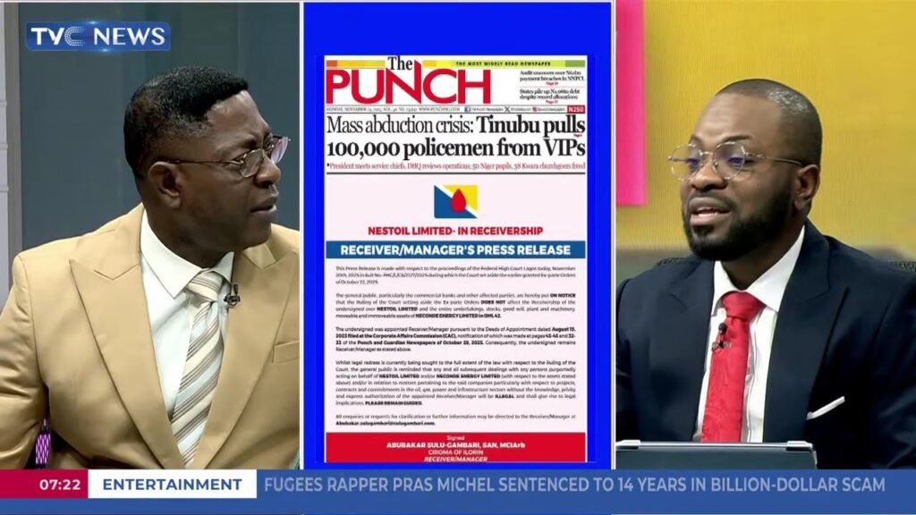 Tinubu Pulls 100,000 Policemen From VIPs, 38 Abducted CAC Worshippers Regain Freedom, Others