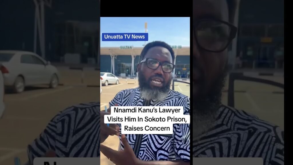 Nnamdi Kanu’s Lawyer Visits Him In Sokoto Prison, Raises Concern #news #nigeria #igbo #newsfeed