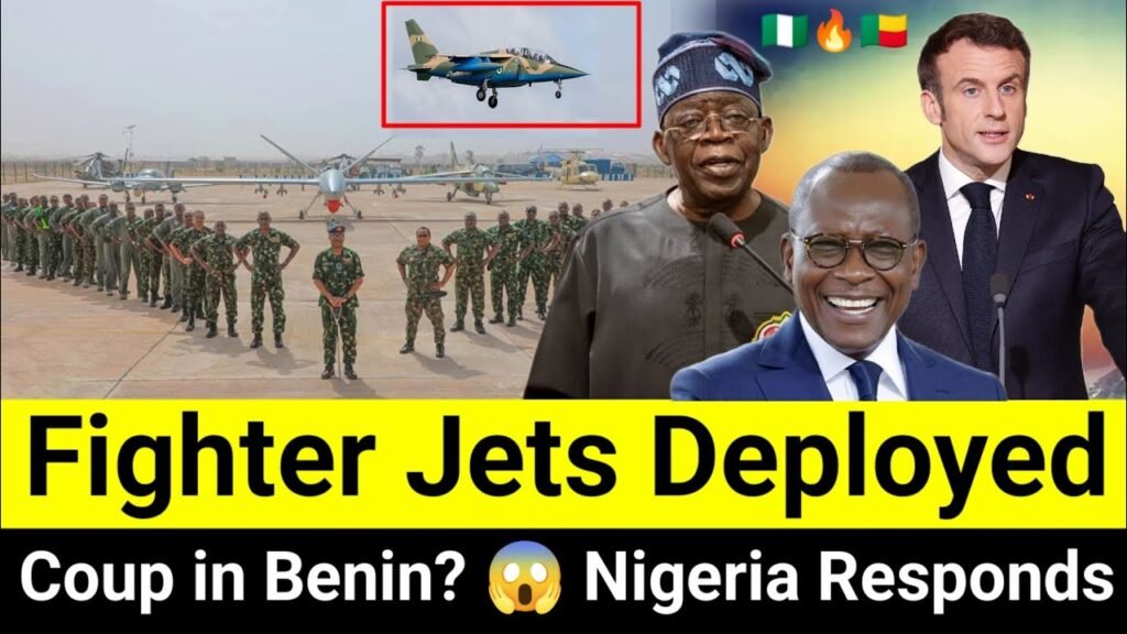 BREAKING: Tension in West Africa: Nigeria Deploys Fighter Jets as Benin Faces Sudden Coup