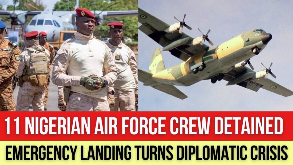 BREAKING: 11 Nigerian Air Force Crew Detained in Burkina Faso