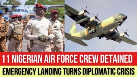 BREAKING: 11 Nigerian Air Force Crew Detained in Burkina Faso