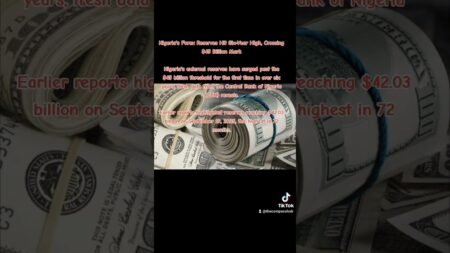 Nigeria’s Forex Reserves Hit Six-Year High, Crossing  Billion #nigeria #news #viral #duet