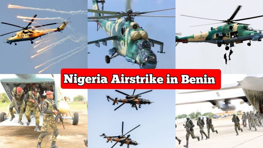 Nigeria Airforce Operation in Benin Republic Destroy Coup plotters