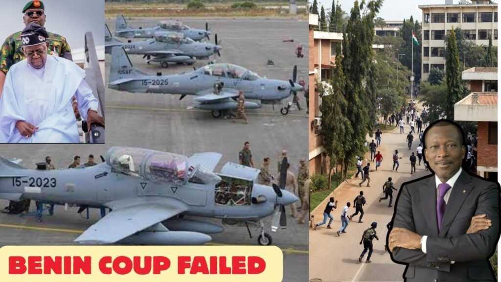 Benin Coup! Tinubu order Full Military Invasion as Nigeria battle Fulani Bandits