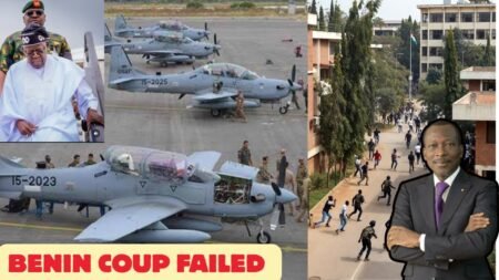 Benin Coup! Tinubu order Full Military Invasion as Nigeria battle Fulani Bandits