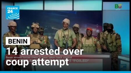 Benin: Government says fourteen people arrested over coup attempt • FRANCE 24 English