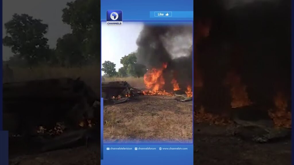 NAF Jet Crashes In Niger State, Pilots Eject Safely