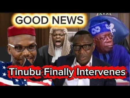 BREAKING NEWS: President Tinubu Is Going To See Nnamdi Kanu In Sokoto Prison