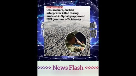 BREAKING: Two U.S. soldiers and one civilian U.S. interpreter were killed in Syria Saturday… BREAKING: Two U.S. soldiers and one civilian U.S. interpreter were killed in Syria Saturday…