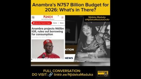 Anambra’s N757 Billion Budget for 2026: What’s in There? #Anambra #Budget #NigeriaNews #Soludo Anambra’s N757 Billion Budget for 2026: What’s in There? #Anambra #Budget #NigeriaNews #Soludo