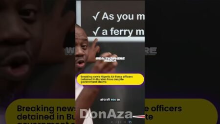 Breaking news Nigeria Air Force officers detained in Burkina Faso despite government claims Breaking news Nigeria Air Force officers detained in Burkina Faso despite government claims