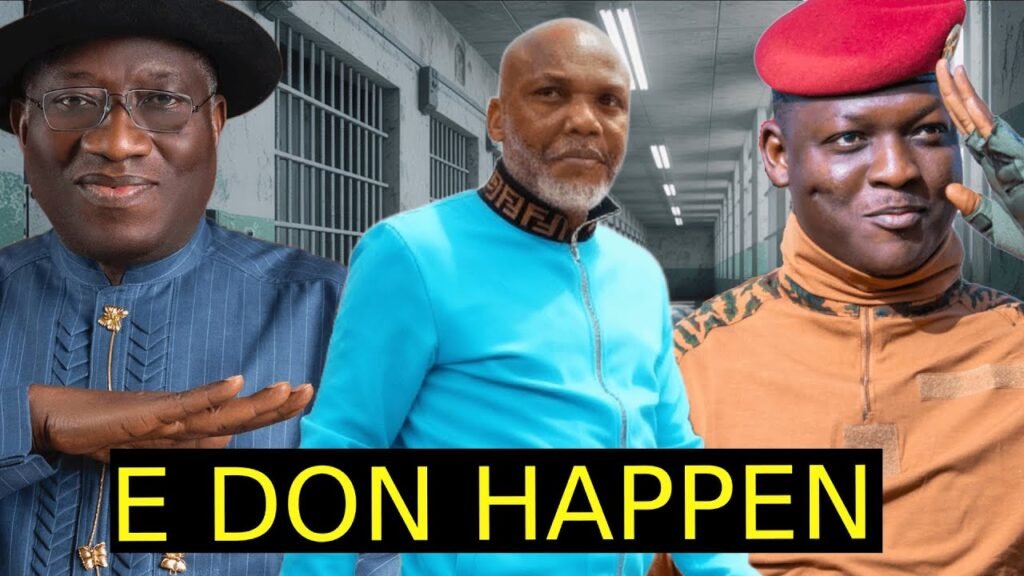 Ibrahim Traore And Goodluck Jonathan Pressures Nigeria For Nnamdi Kanu Release