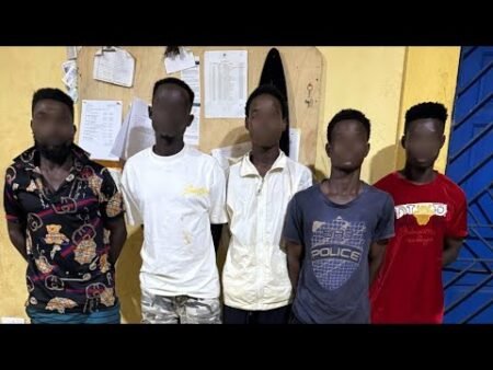 Nigerians Arrested again for Scam Syndicate in Ghana Nigerians Arrested again for Scam Syndicate in Ghana