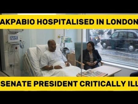 BREAKING NEWS: Godswill Akpabio Hospitalised in London Hospital BREAKING NEWS: Godswill Akpabio Hospitalised in London Hospital
