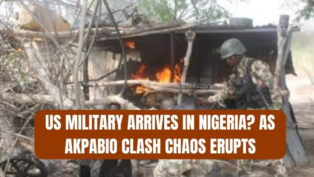Breaking: US Military Arrives in Nigeria? As Akpabio Clash Chaos Erupts
