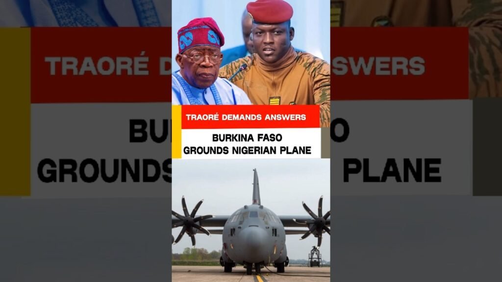 Nigerian Military Plane Detained in Burkina Faso. #ytshorts