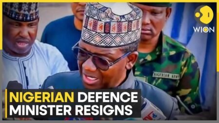 Nigerian Minister Mohammed Badaru Abubakar Resigns Amid Security Crisis | WION Nigerian Minister Mohammed Badaru Abubakar Resigns Amid Security Crisis | WION
