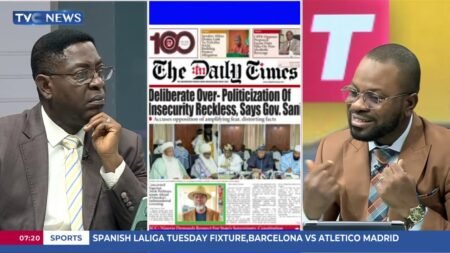 TVC Newspaper Review: Why Badaru Resigned As Defence Minister TVC Newspaper Review: Why Badaru Resigned As Defence Minister