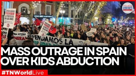 MASSIVE PROTEST IN MADRID: Protest Condemns “Christian Persecution” in Nigeria | Times Now World