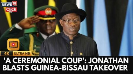 Goodluck Jonathan Calls Guinea-Bissau Crisis a “Ceremonial Coup” | Nigeria News | 4K | N18G Goodluck Jonathan Calls Guinea-Bissau Crisis a “Ceremonial Coup” | Nigeria News | 4K | N18G
