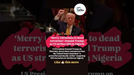 Trump Announces US Strike on ISIS Targets in Nigeria #news #trump #usashorts #trumpnews Trump Announces US Strike on ISIS Targets in Nigeria #news #trump #usashorts #trumpnews