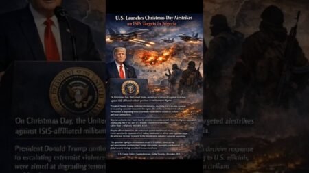 U.S. Launches Christmas-Day Airstrikes on ISIS Targets in Nigeria #news #politics #trump #christmas