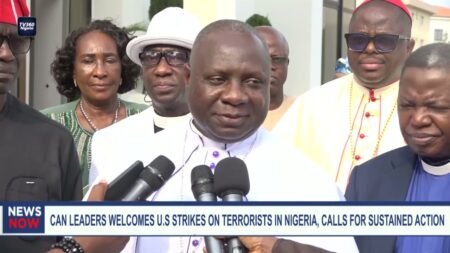 CAN leaders welcomes U.S Strikes on terrorists in Nigeria, calls for sustained action CAN leaders welcomes U.S Strikes on terrorists in Nigeria, calls for sustained action