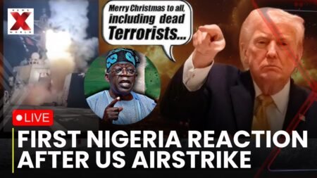 US Airstrikes Nigeria News LIVE | Nigeria’s First Reaction After US Airstrike Stuns Donald Trump US Airstrikes Nigeria News LIVE | Nigeria’s First Reaction After US Airstrike Stuns Donald Trump