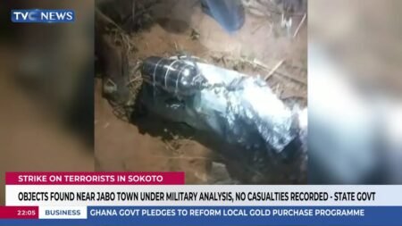 Sokoto State Govt Confirms Nigeria-US Airstrike In Tangaza LGA