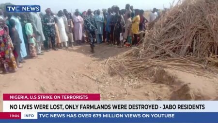 Nigeria, U.S Strike On Terrorists: No Lives Were Lost, Only Farmlands Were Destroyed – Jabo Resi.