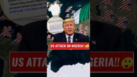 US Attack on the Nigeria!! #nigeriastrike #usa #trump #isisnigeria #viral #shorts #trending #europe US Attack on the Nigeria!! #nigeriastrike #usa #trump #isisnigeria #viral #shorts #trending #europe