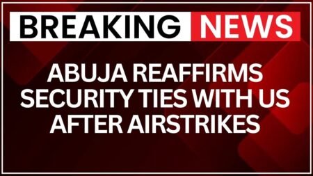 Nigeria Backs US Christmas Day Strikes, Cites Joint Anti-Terror Effort | NewsX Nigeria Backs US Christmas Day Strikes, Cites Joint Anti-Terror Effort | NewsX