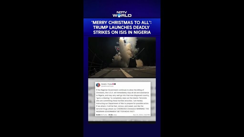 “Merry Christmas To All”: Trump Launches Deadly Strikes On ISIS In Nigeria