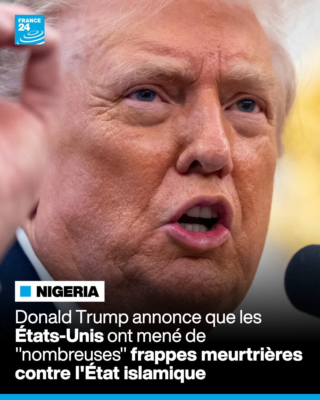 Les États-Unis ont mené des frappes aériennes dans l’État de Sokoto, au nord-oue… Les États-Unis ont mené des frappes aériennes dans l’État de Sokoto, au nord-oue…