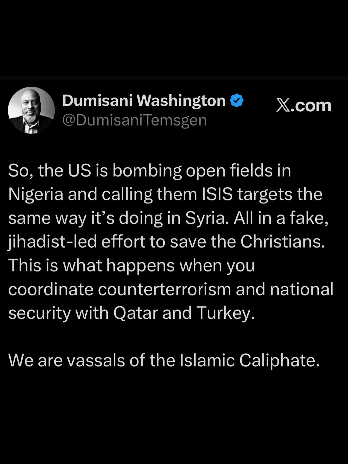 The US government is gaslighting the world, and the only ones benefitting are ou… The US government is gaslighting the world, and the only ones benefitting are ou…