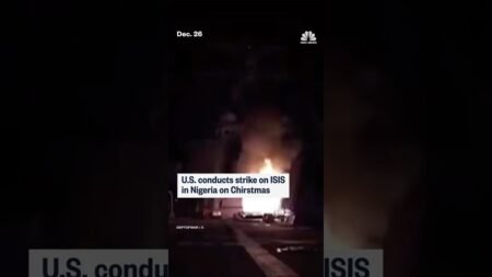 U.S. conducts strikes on ISIS in Nigeria on Christmas U.S. conducts strikes on ISIS in Nigeria on Christmas