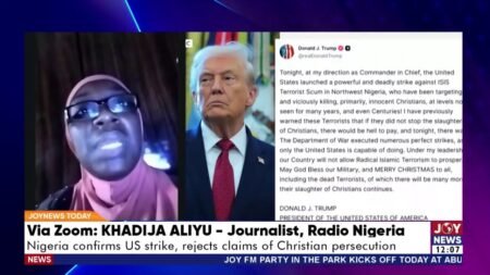 US Strikes Sokoto: Nigeria confirms US strike, rejects claims of Christian persecution | JN Today US Strikes Sokoto: Nigeria confirms US strike, rejects claims of Christian persecution | JN Today