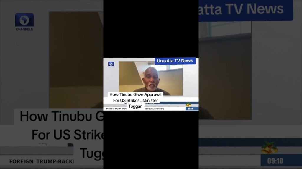How Tinubu Gave Approval For US Strikes ..Minister Tuggar #fyp #news #nigeria Credit: Channels Tv How Tinubu Gave Approval For US Strikes ..Minister Tuggar #fyp #news #nigeria Credit: Channels Tv