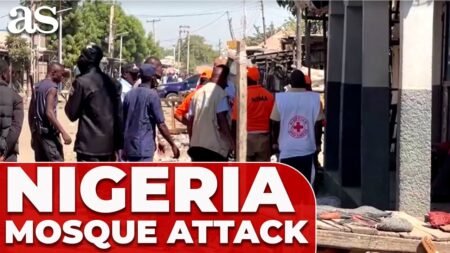 NIGERIA MOSQUE ATTACK as US Confirms Strikes on Islamic State Targets NIGERIA MOSQUE ATTACK as US Confirms Strikes on Islamic State Targets