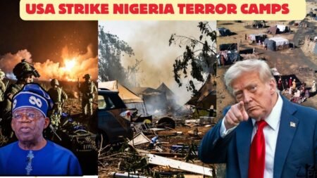 USA Army bomb Northern Nigeria ISIS Fulani Bandits Camps as Tinubu Thank Donald Trump USA Army bomb Northern Nigeria ISIS Fulani Bandits Camps as Tinubu Thank Donald Trump