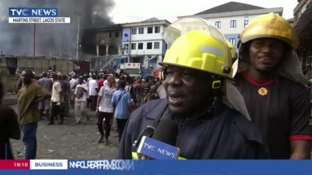 Live Updates: Lagos GNI Building Fire Continues 24 Hours After